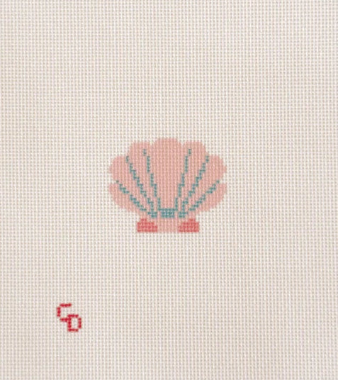 Mini Pink Seashell Stamp