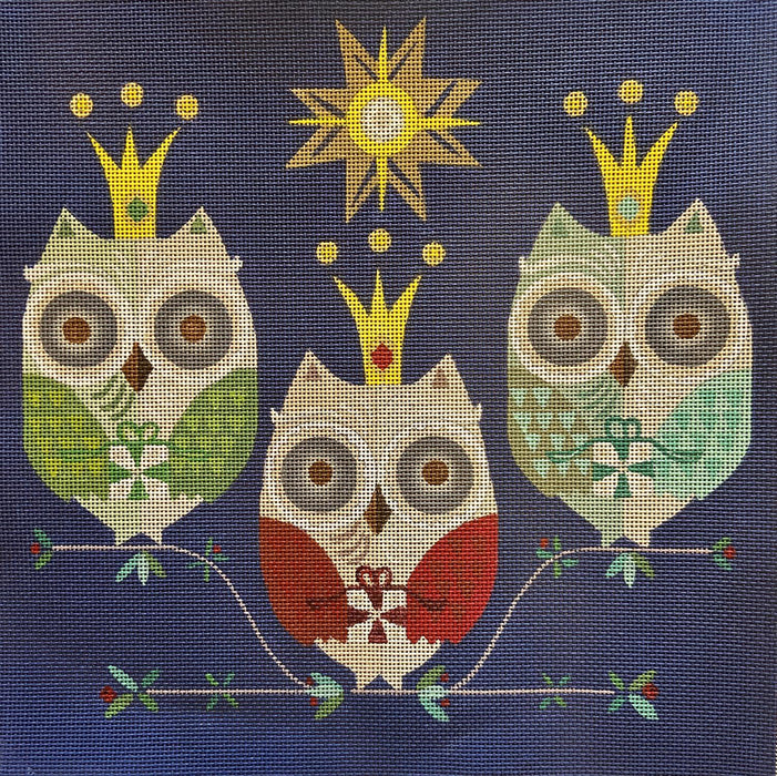 Three Wise Owls