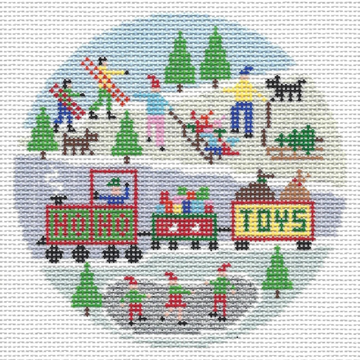 Christmas Toys Round