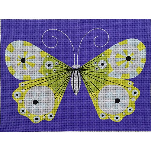 Green / Grey Butterfly