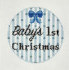 Baby's 1st Christmas Blue