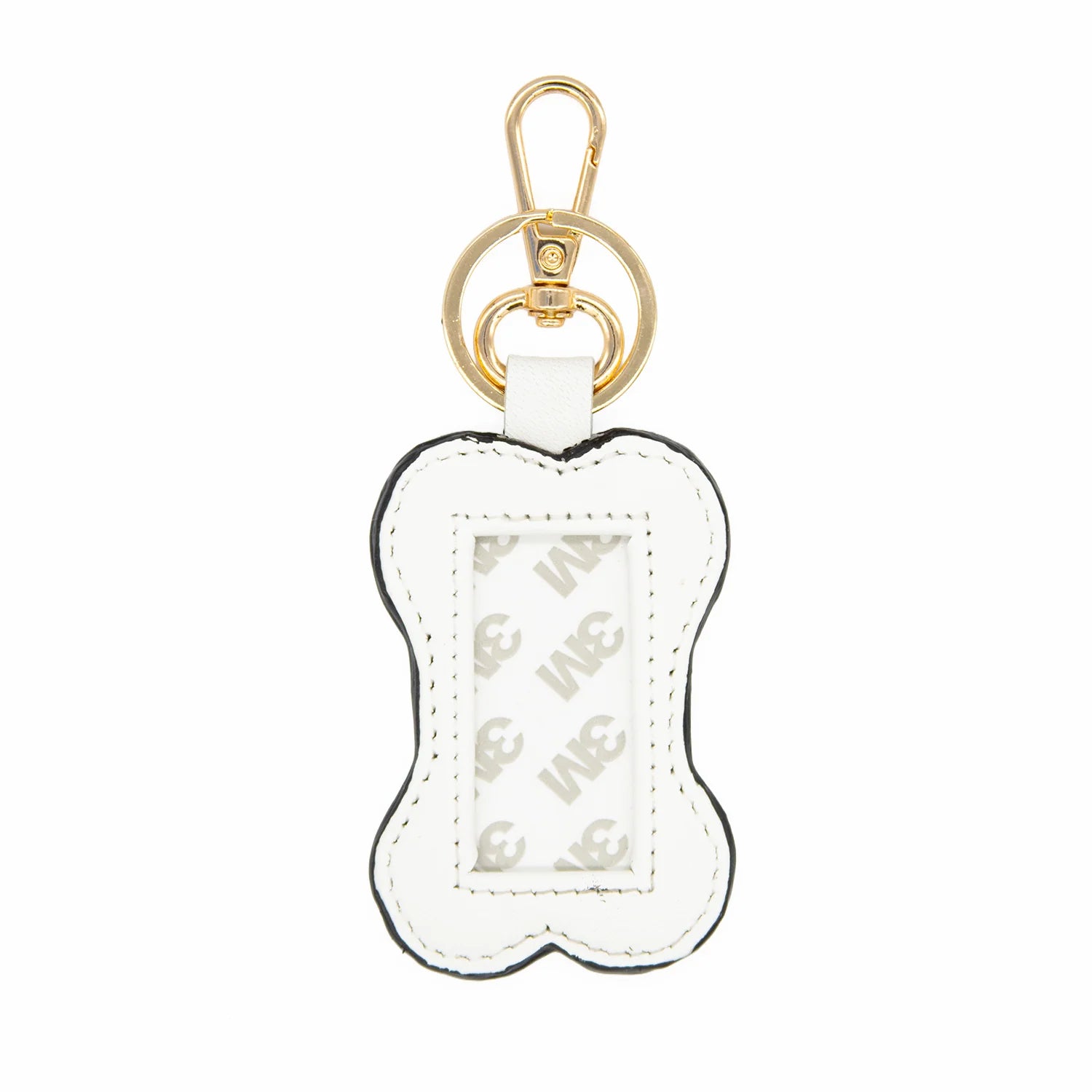Dog Bone Leather Key Fob
