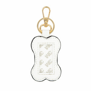Dog Bone Leather Key Fob