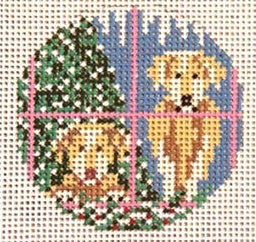 Christmas Labs Ornament