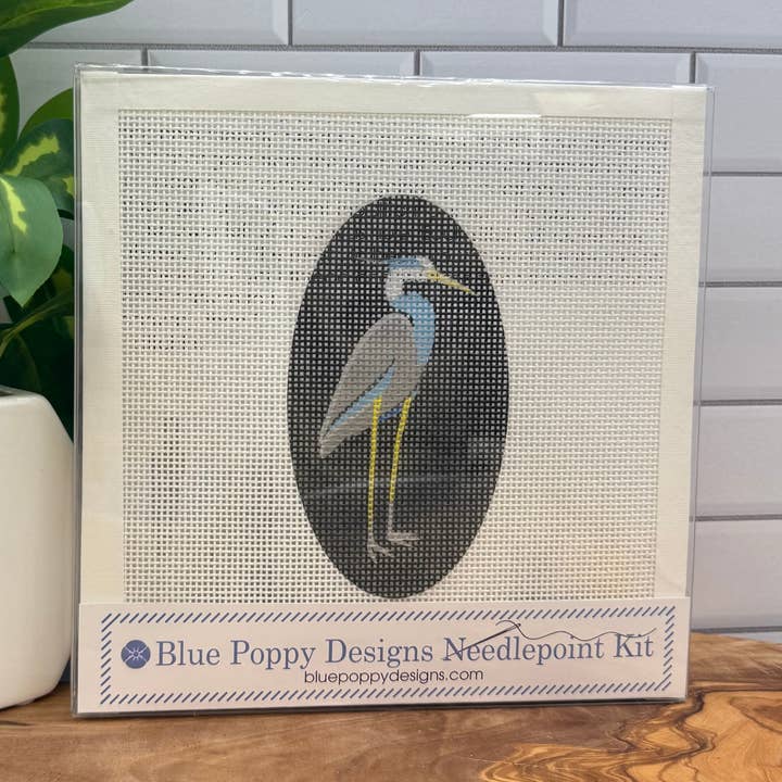 Heron Needlepoint Kit