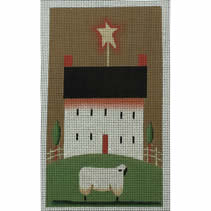 Sheep and House With Star