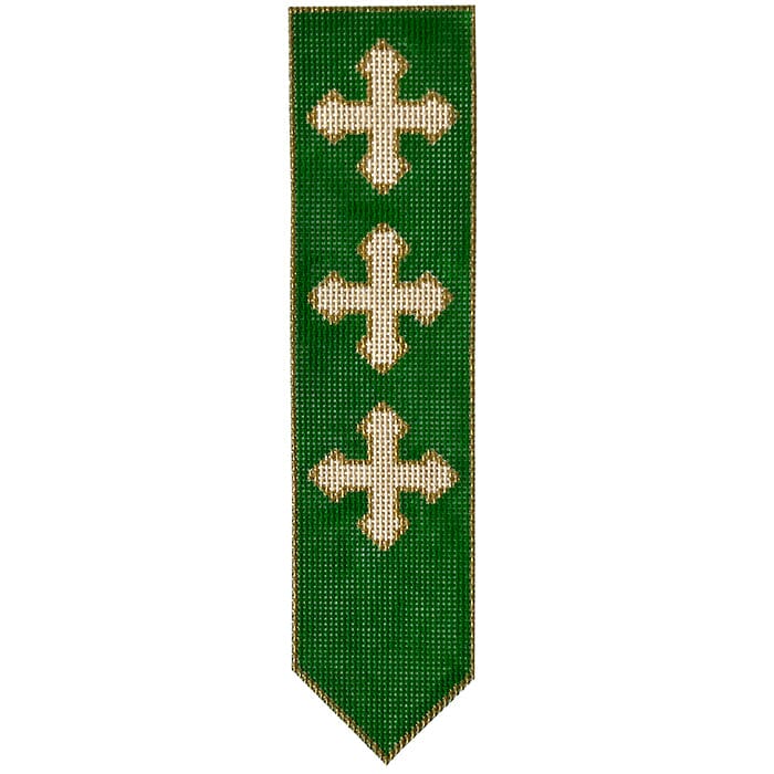 Green Cross Bookmark