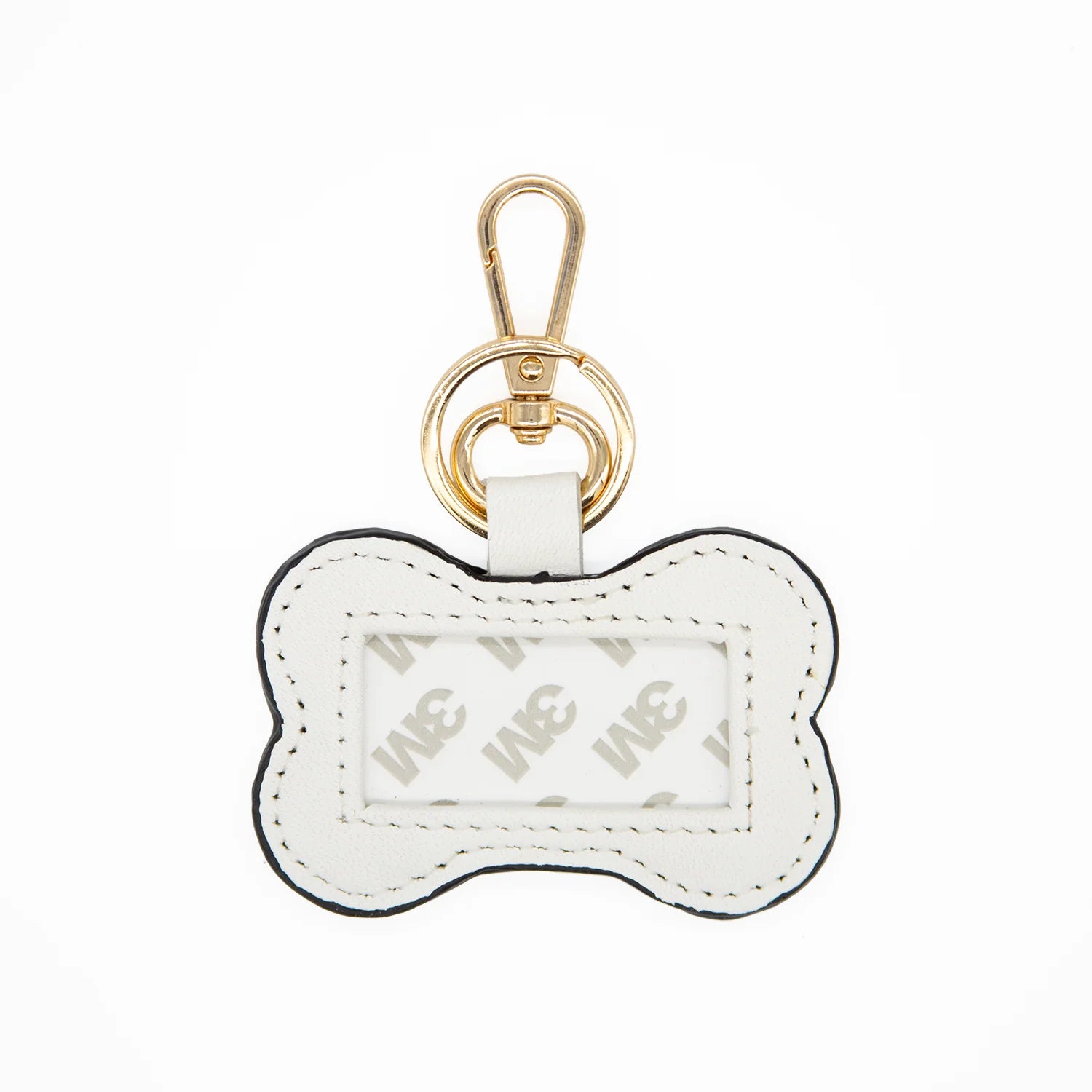 Dog Bone Leather Key Fob