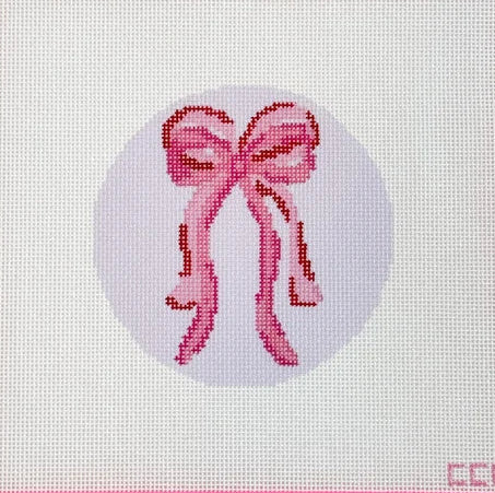 Bow Coquette Christmas Ornament