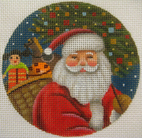 Melissa Shirley Santa Horse Round