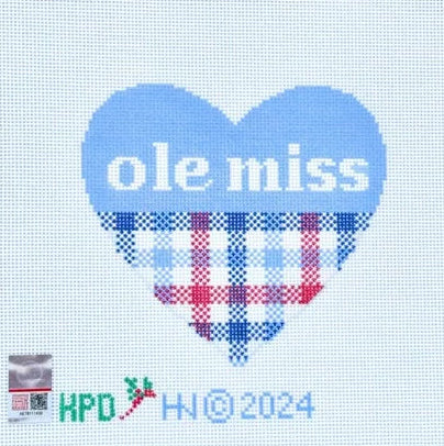 University of Mississippi Small Heart