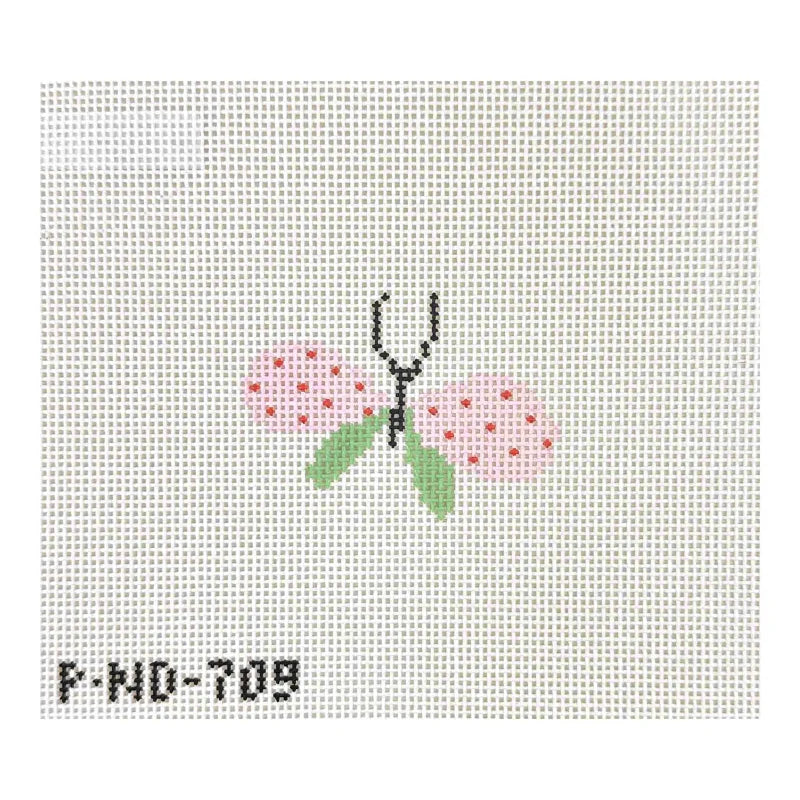 Mini Butterfly with Pink Dotted Wings