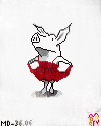 Pig Ready for the Red Carpet