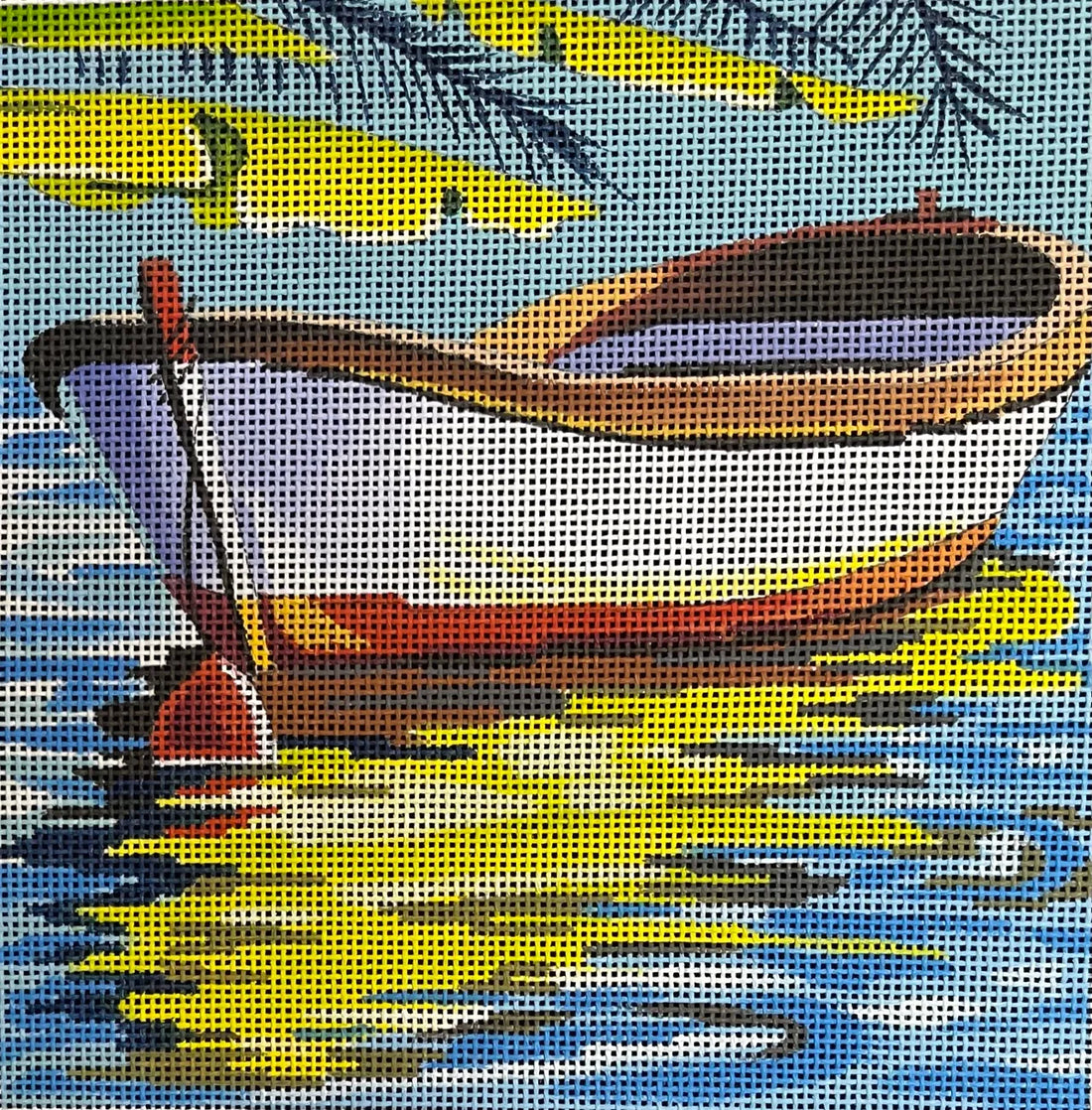 Colors of Praise Boat on the Water