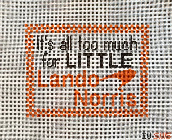 It’s All Too Much For Little Lando Norris