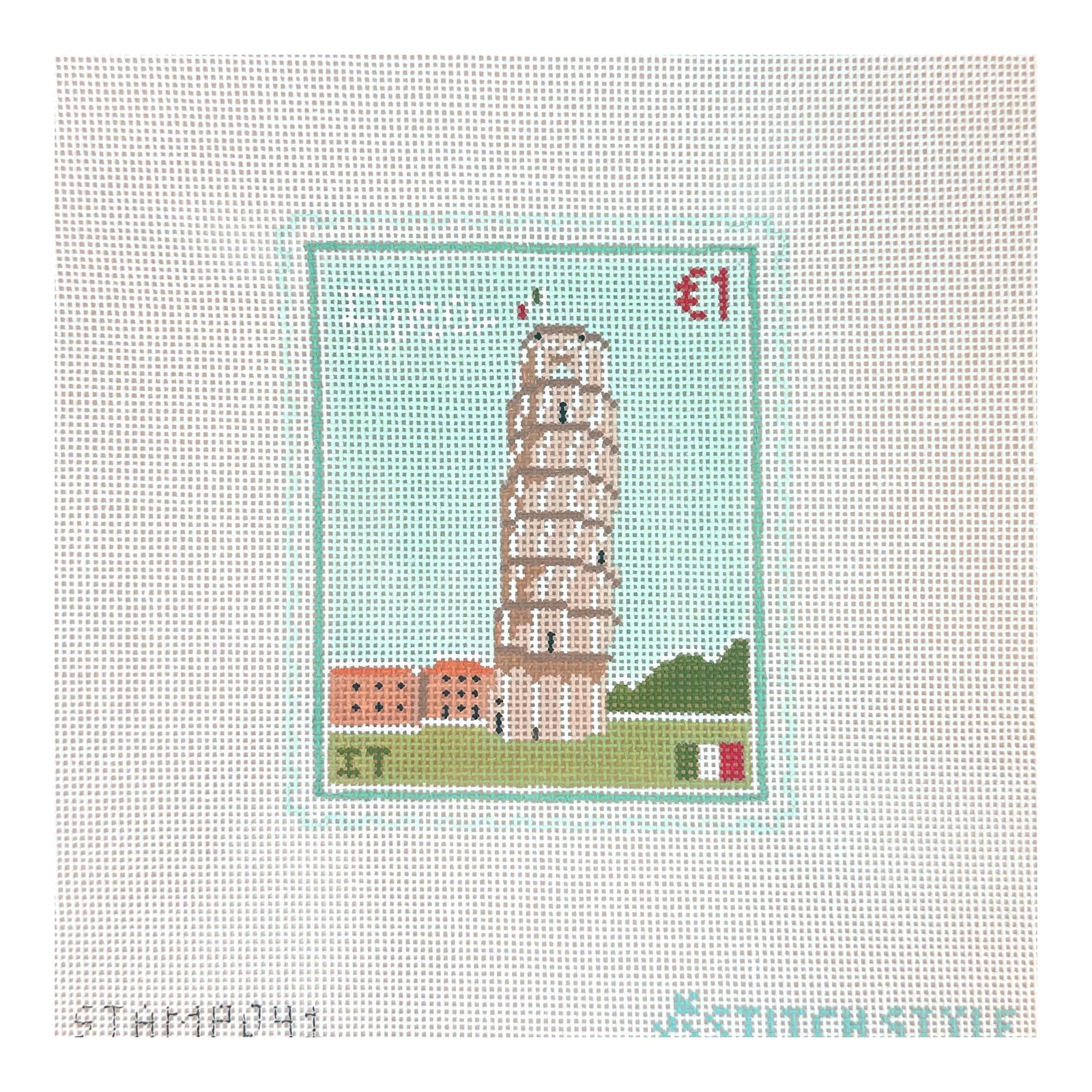 Pisa Travel Stamp