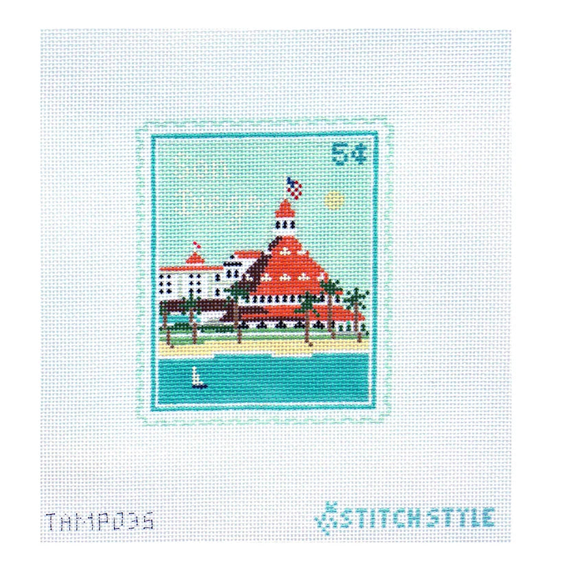 San Diego Travel Stamp