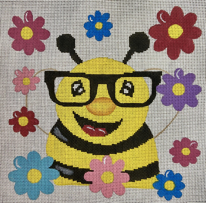 Bee In Glasses